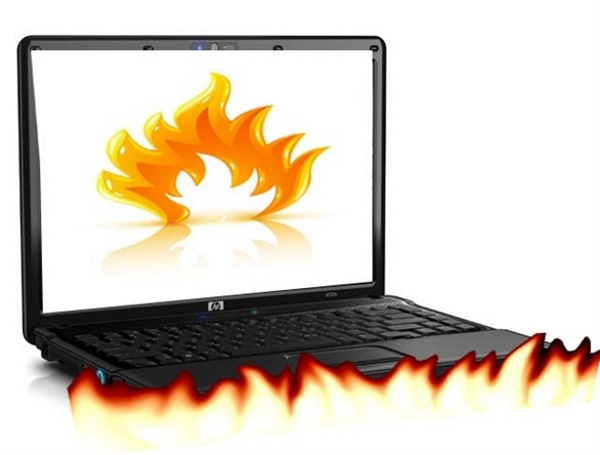 Laptop dell cũ có thể bị nóng máy nếu hoạt động quá công suất