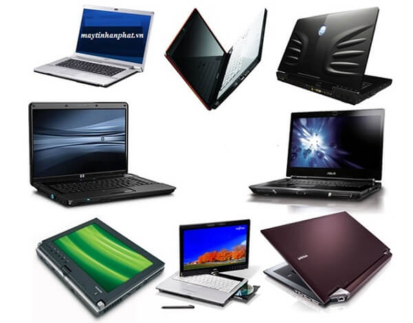 Laptop cũ có nhiều lựa chọn từ các hãng
