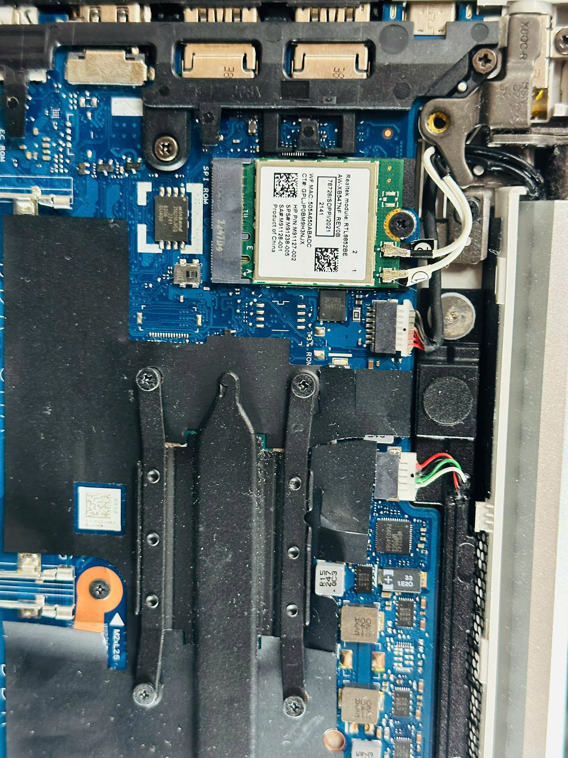 Wifi HP EliteBook 600 Series được tích hợp Bluetooth