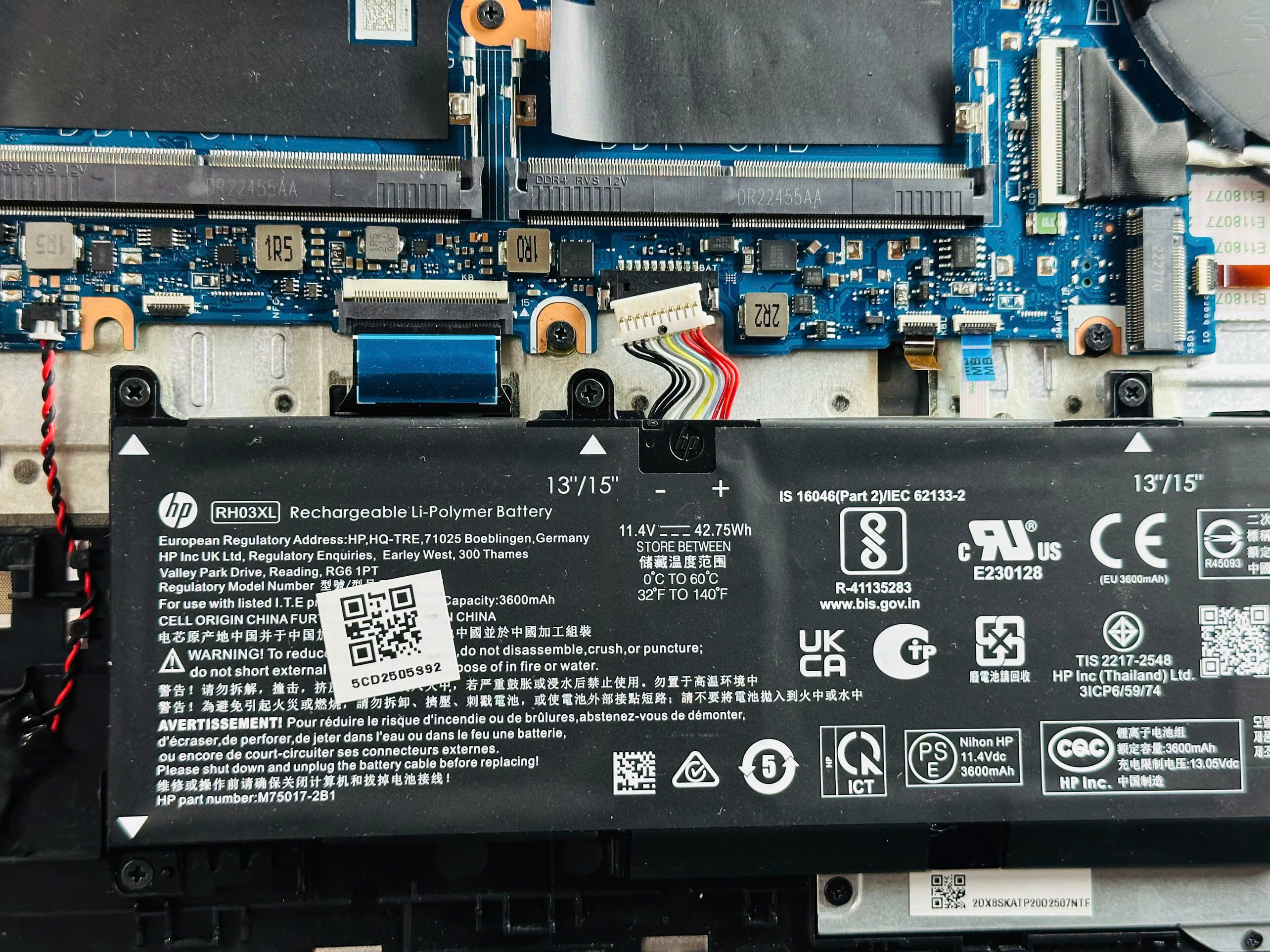 Pin HP EliteBook 600 Series có tuổi thọ cao