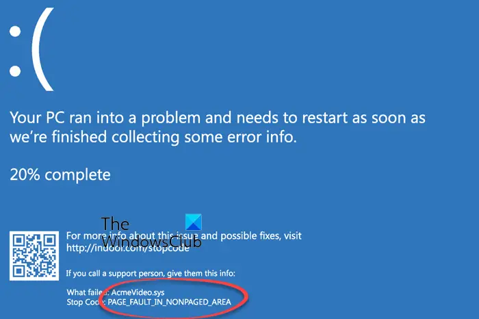 PAGE_FAULT_IN_NONPAGED_AREA (0x00000050)