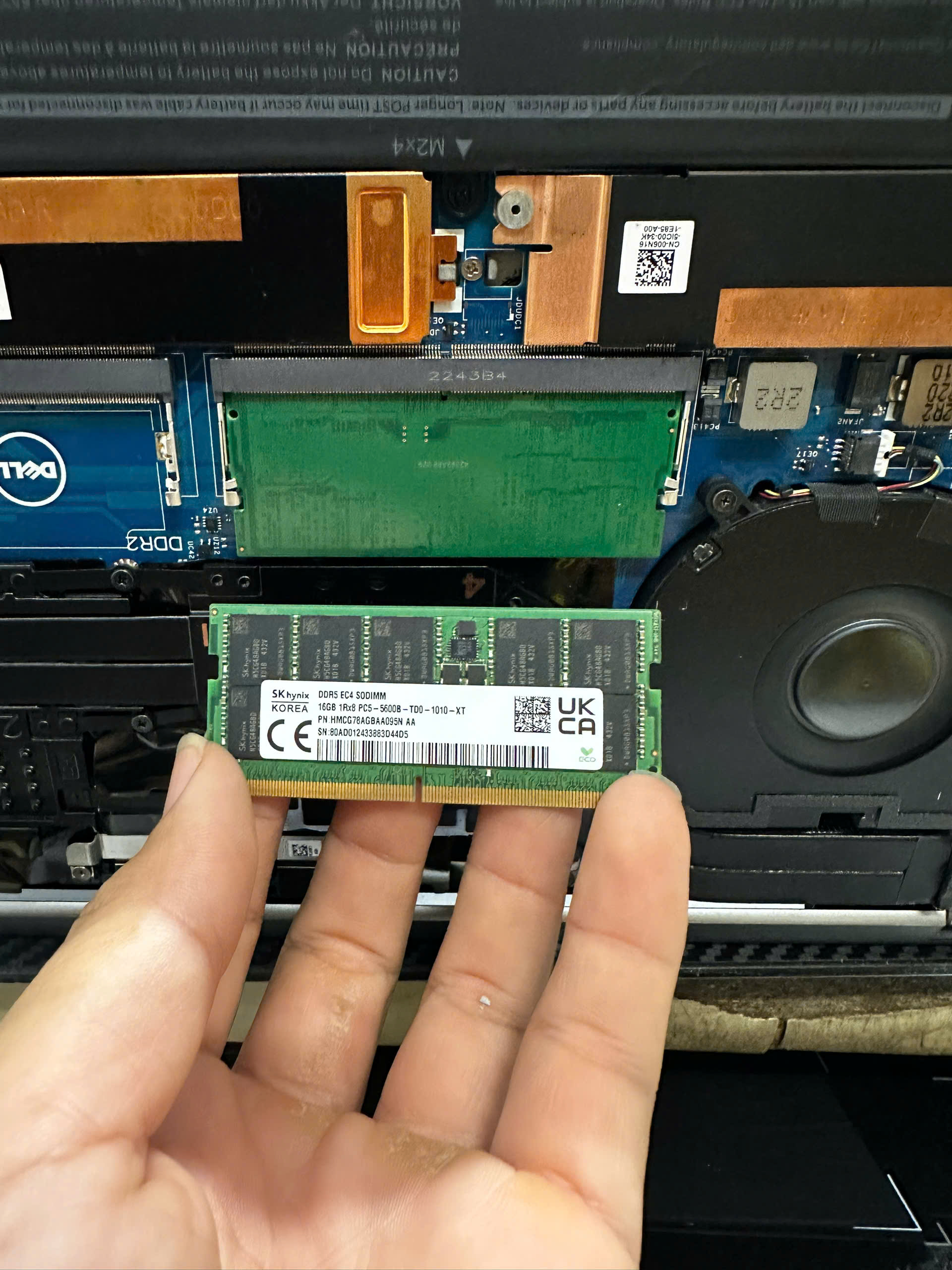 Lỗi Ram là một trong những lỗi nhẹ mà Laptop hay gặp