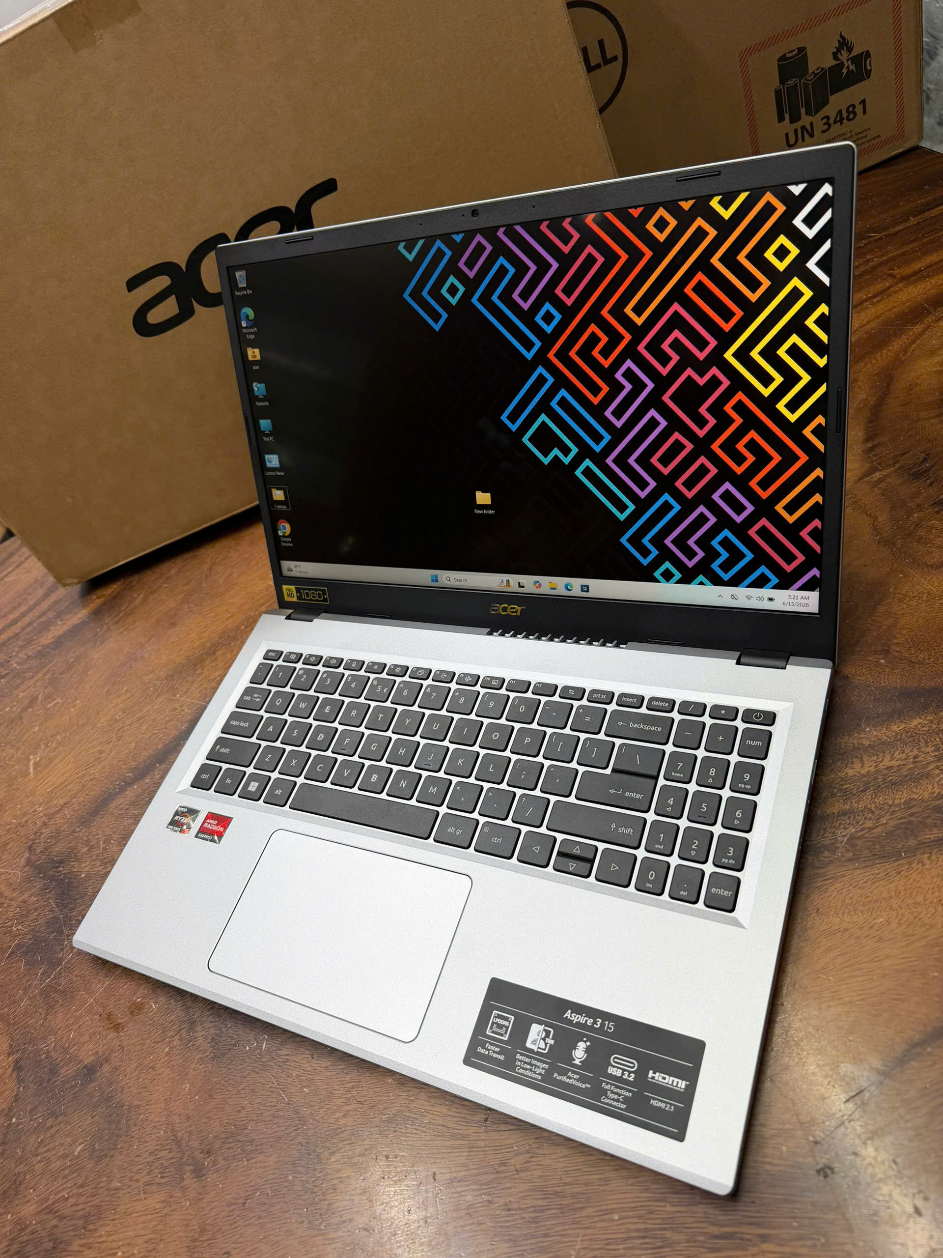 Acer Aspire 3 A315 24, Ryzen 5 7520u (6)