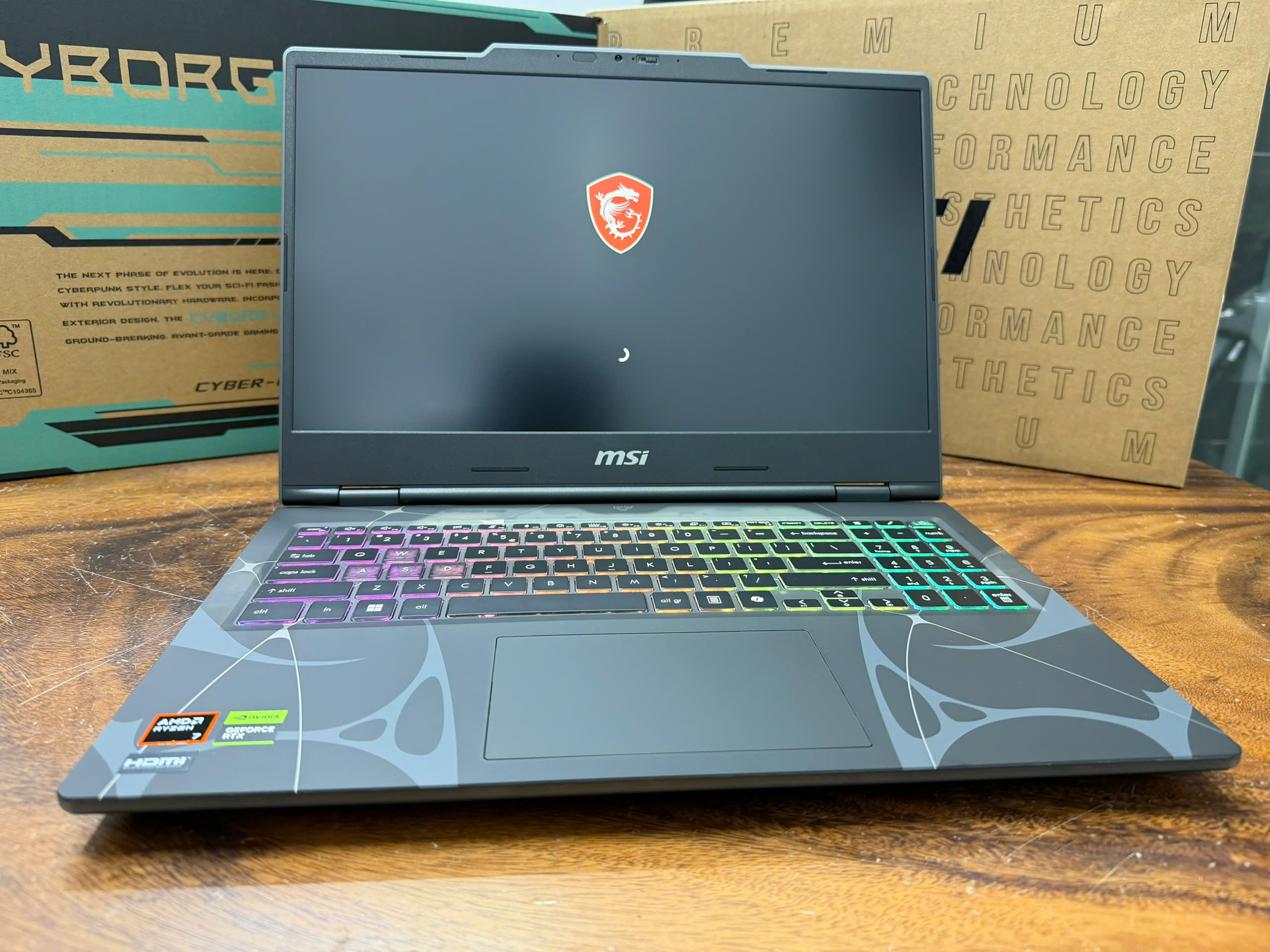 Msi Cyborg 15 Ai New (8)