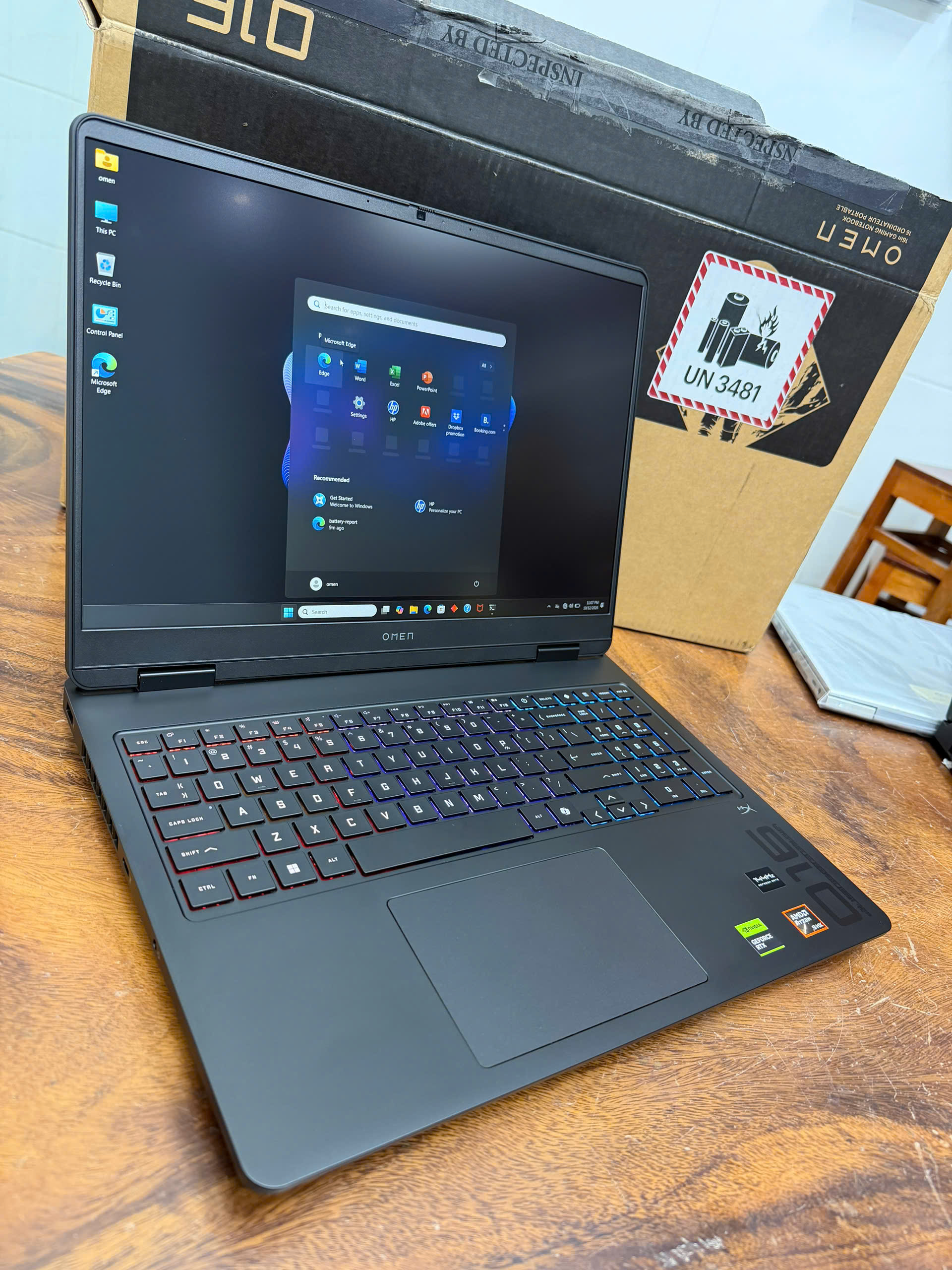 Hp Gaming Omen 16, Ryzen 9 8940hx (7)